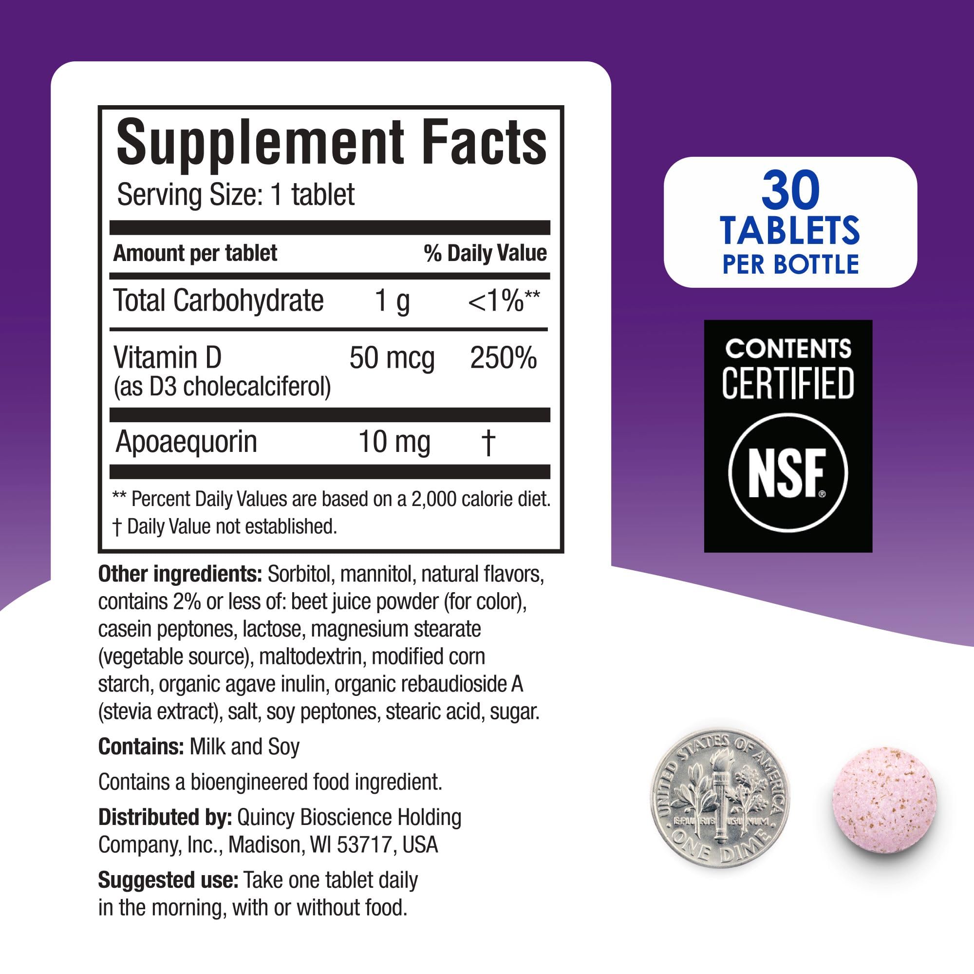 Prevagen Regular Strength Mixed Berry Chewables with 7-day pill minder
