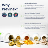 Previnex Joint Support Supplement capsule format