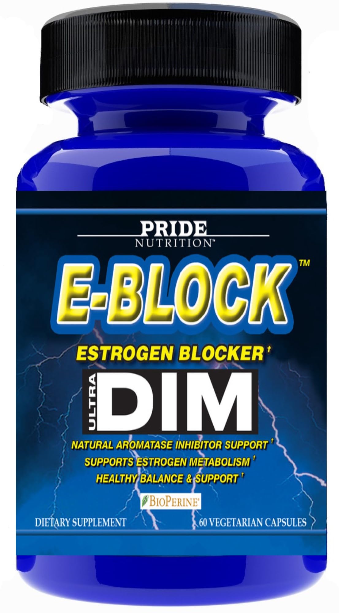 Pride Nutrition E-BLOCK DIM 700mg capsules front view