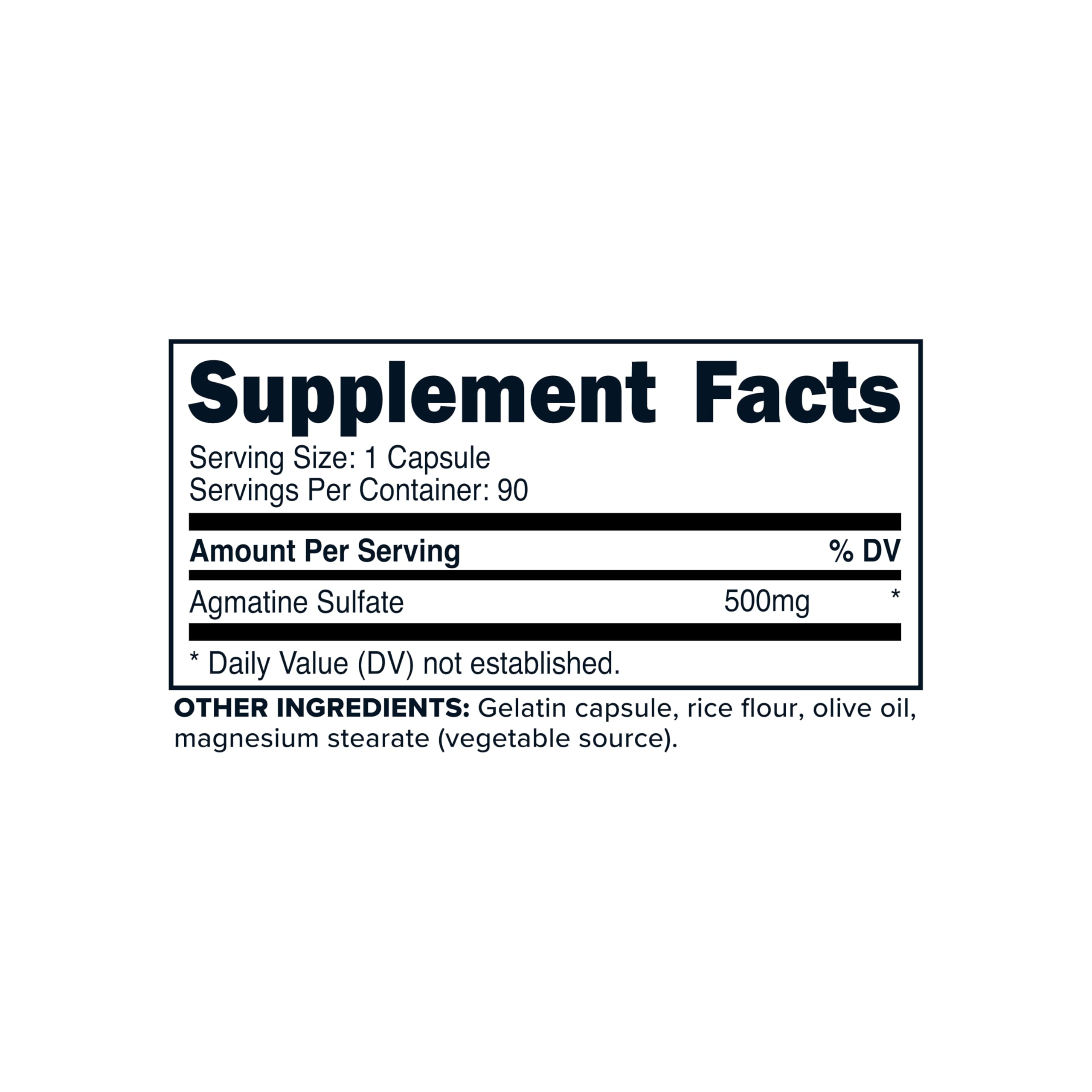 Primaforce Agmatine Sulfate 500mg capsules with measuring spoon