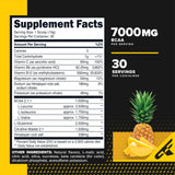 Primaforce BCAA Powder Pineapple Mango back view