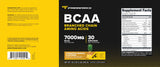 Primaforce BCAA Powder Pineapple Mango container with scoop