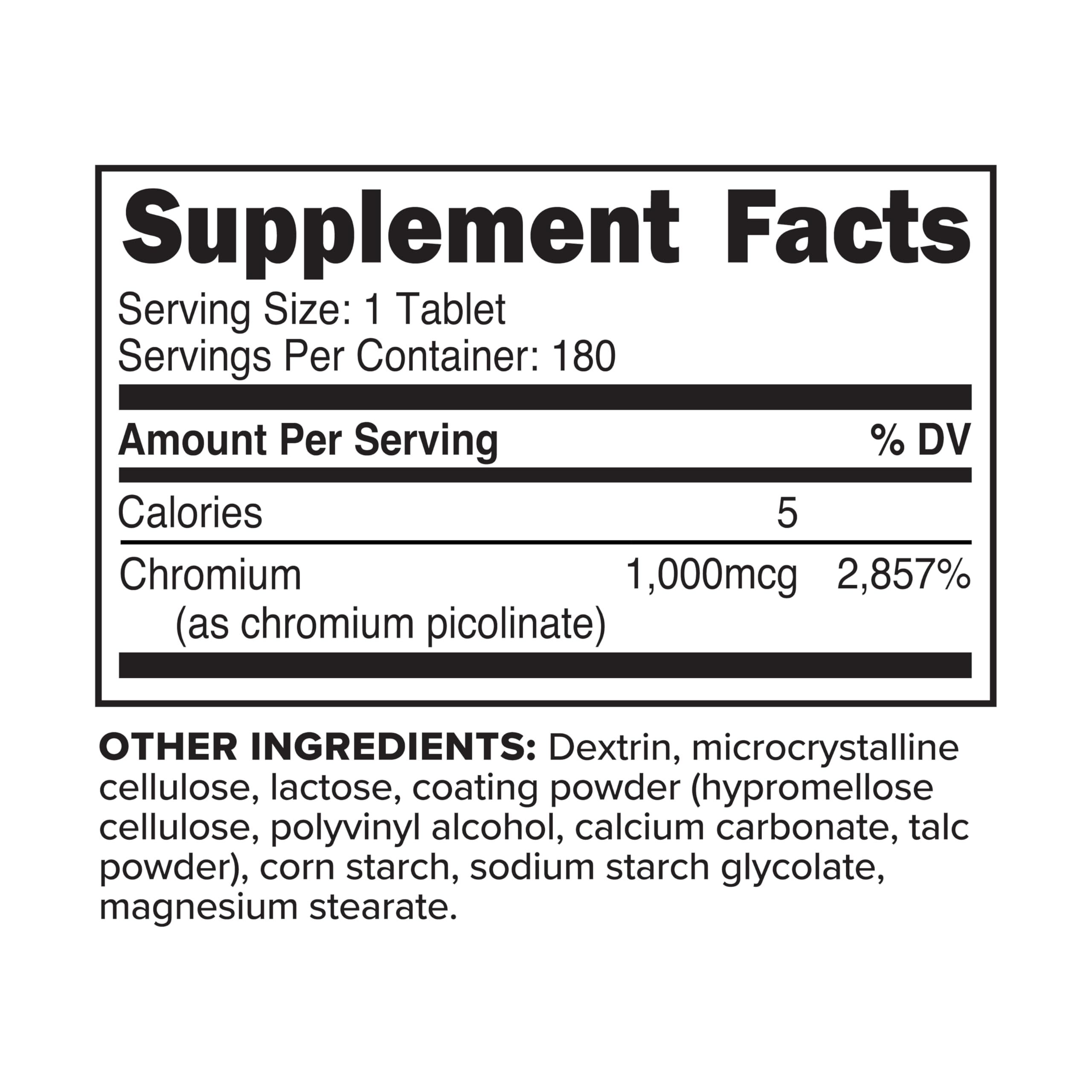 Primaforce Chromium Picolinate supplement bottle with measuring spoon