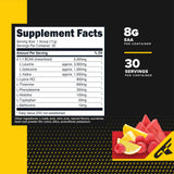 Primaforce EAA Powder container side view with nutritional information