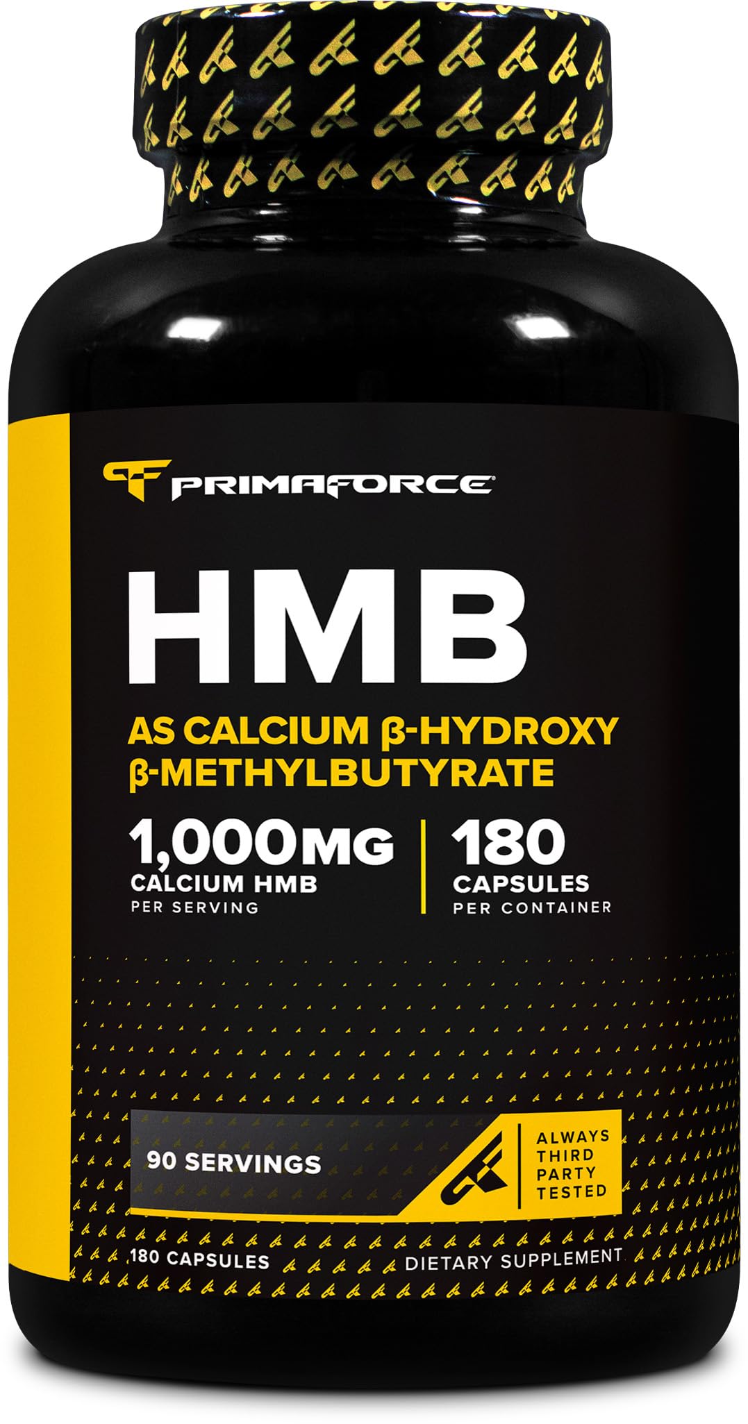 Primaforce HMB Capsules 1000mg bottle front view
