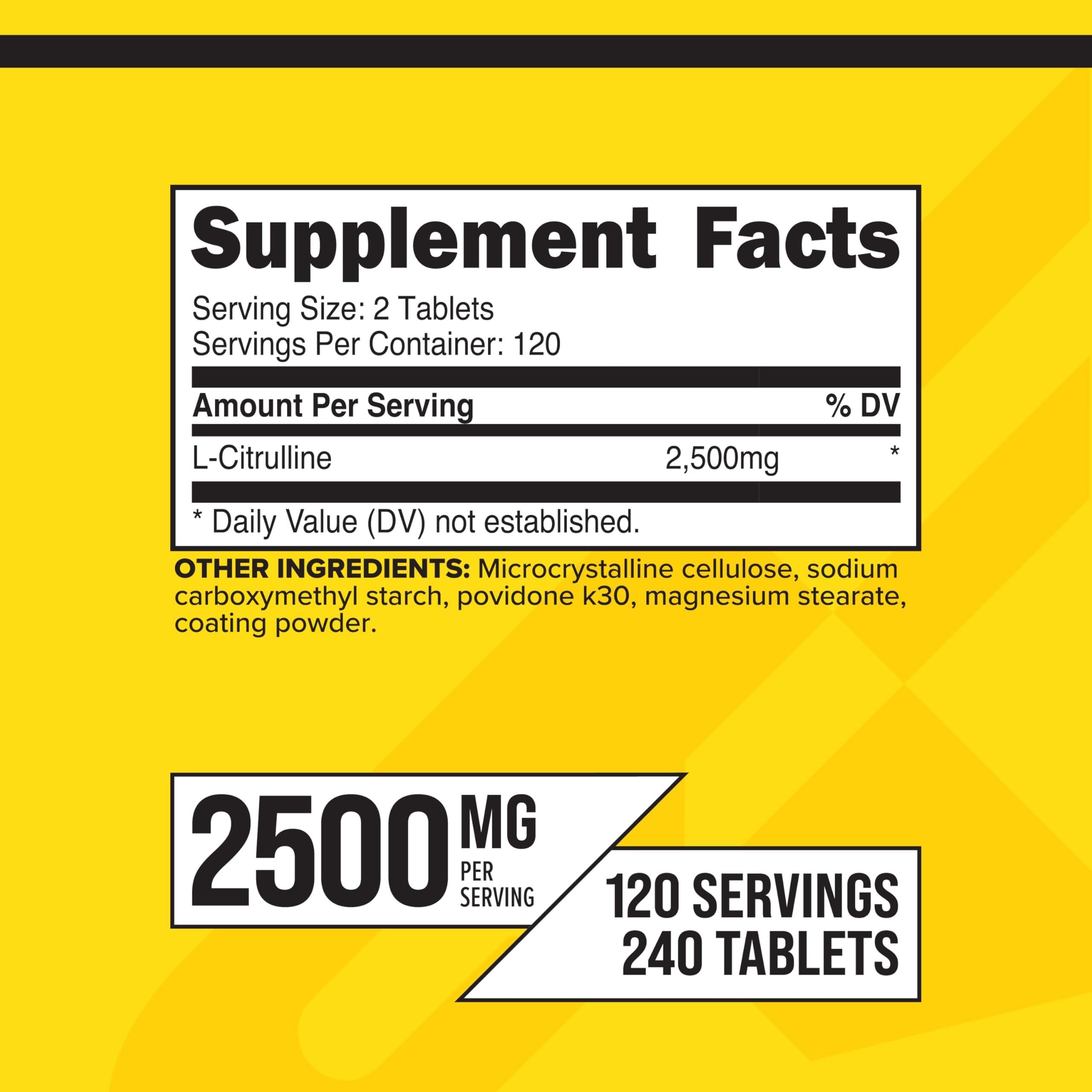 Primaforce L-Citrulline bottle side view with label