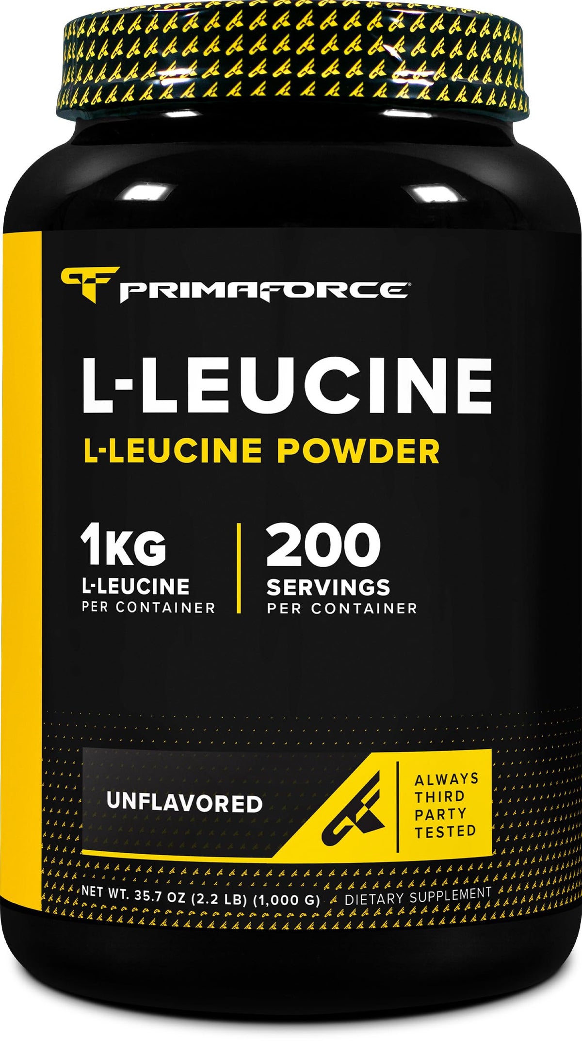 Primaforce L-Leucine Powder 1 KG front view