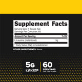 Primaforce L-Leucine Powder 300g packaging side view