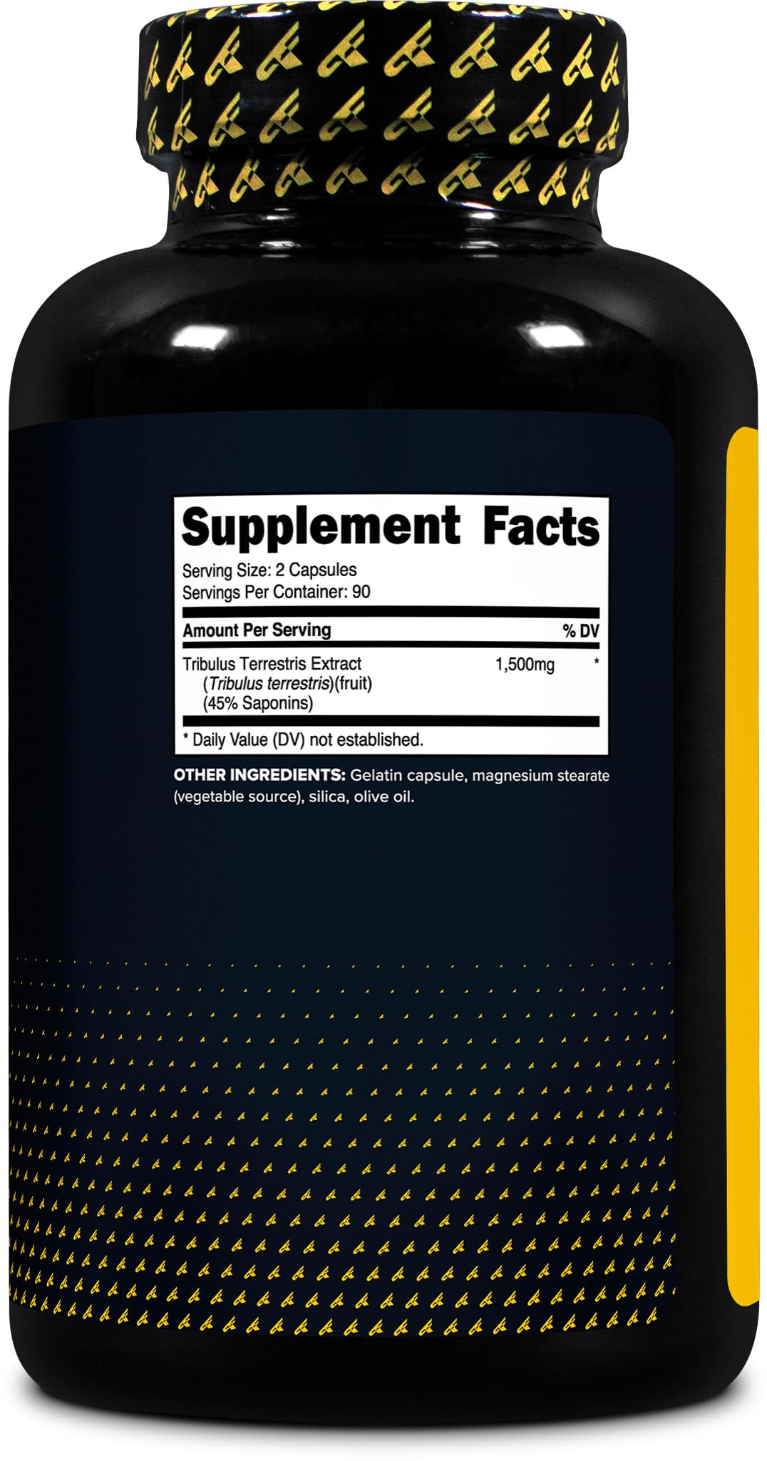 Primaforce Tribulus Terrestris Capsules with a measuring scoop