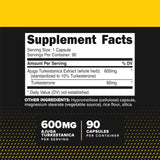Primaforce Turkesterone Capsules 600mg side view