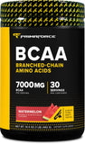 Primaforce Watermelon BCAA Powder front view with packaging