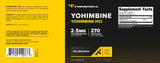 Primaforce Yohimbe Supplement bottle back view