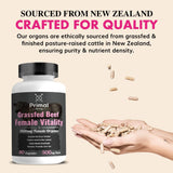 Primal Being Female Vitality capsules packaging details