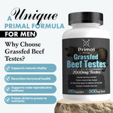 Primal Being Organ Supplement Capsules back view with ingredient list