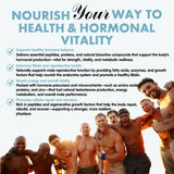 Primal Being Organ Supplement Capsules with a measuring spoon