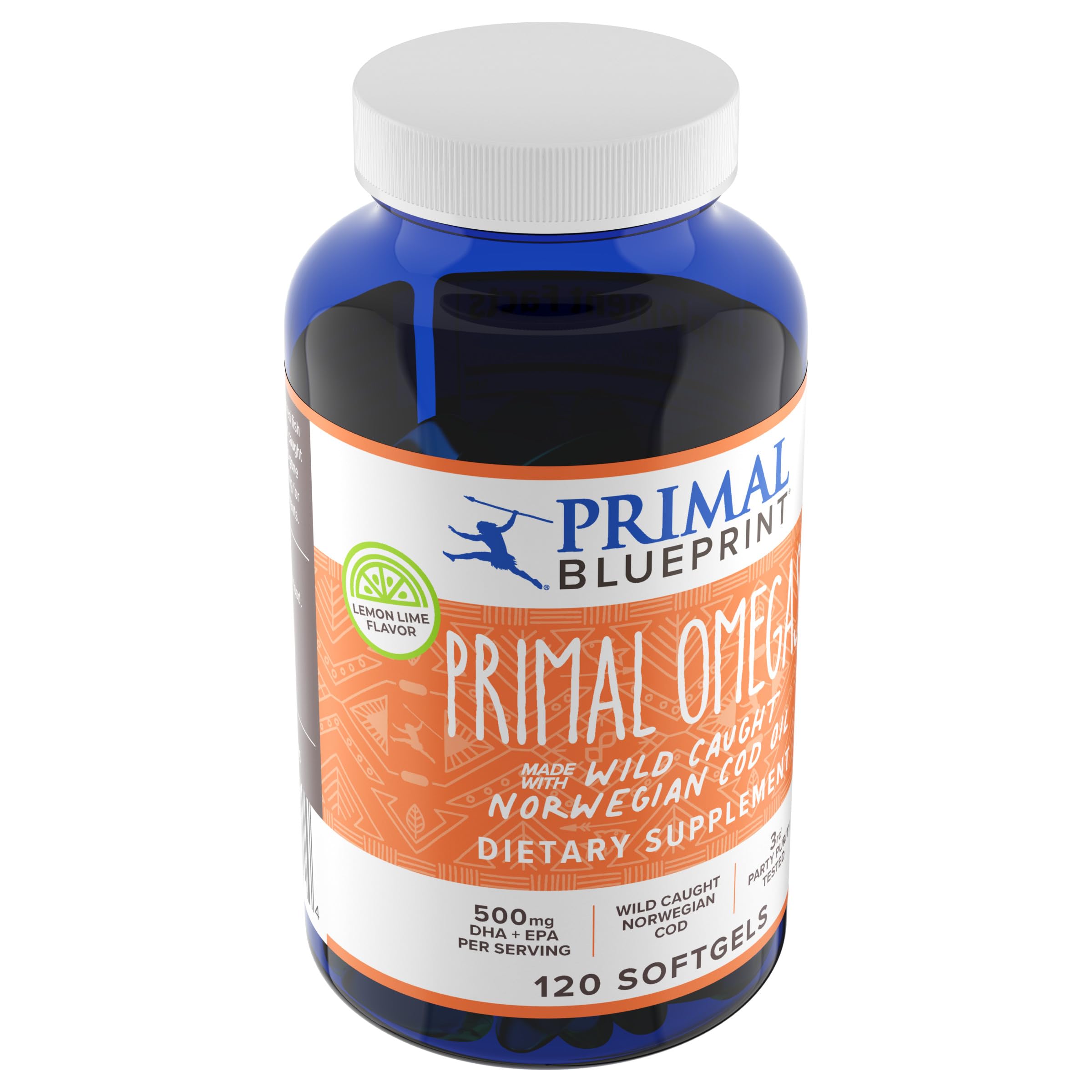 Primal Blueprint Primal Omegas softgel capsule close-up