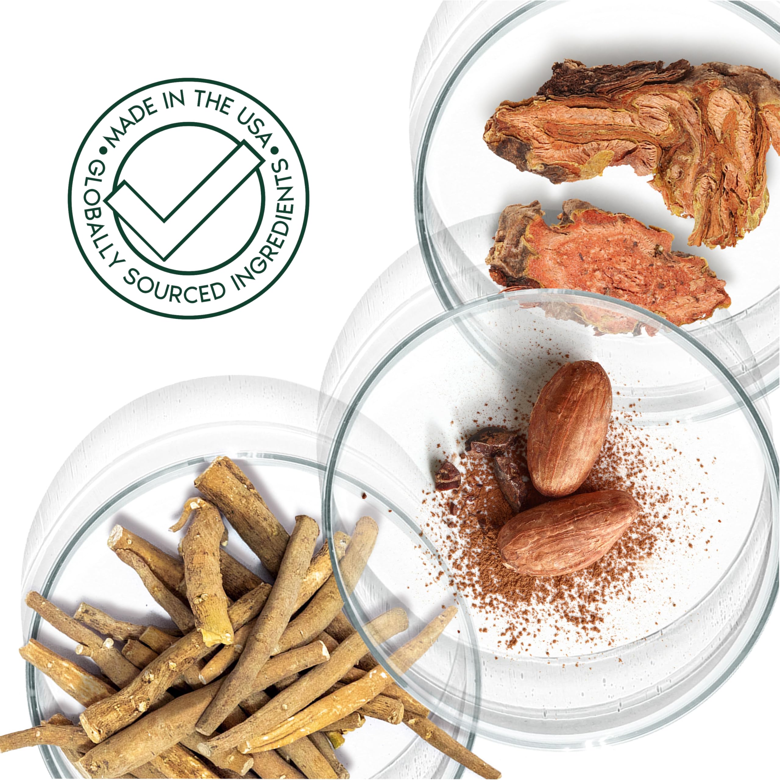 Primal Harvest Ashwagandha Supplement bottle top view