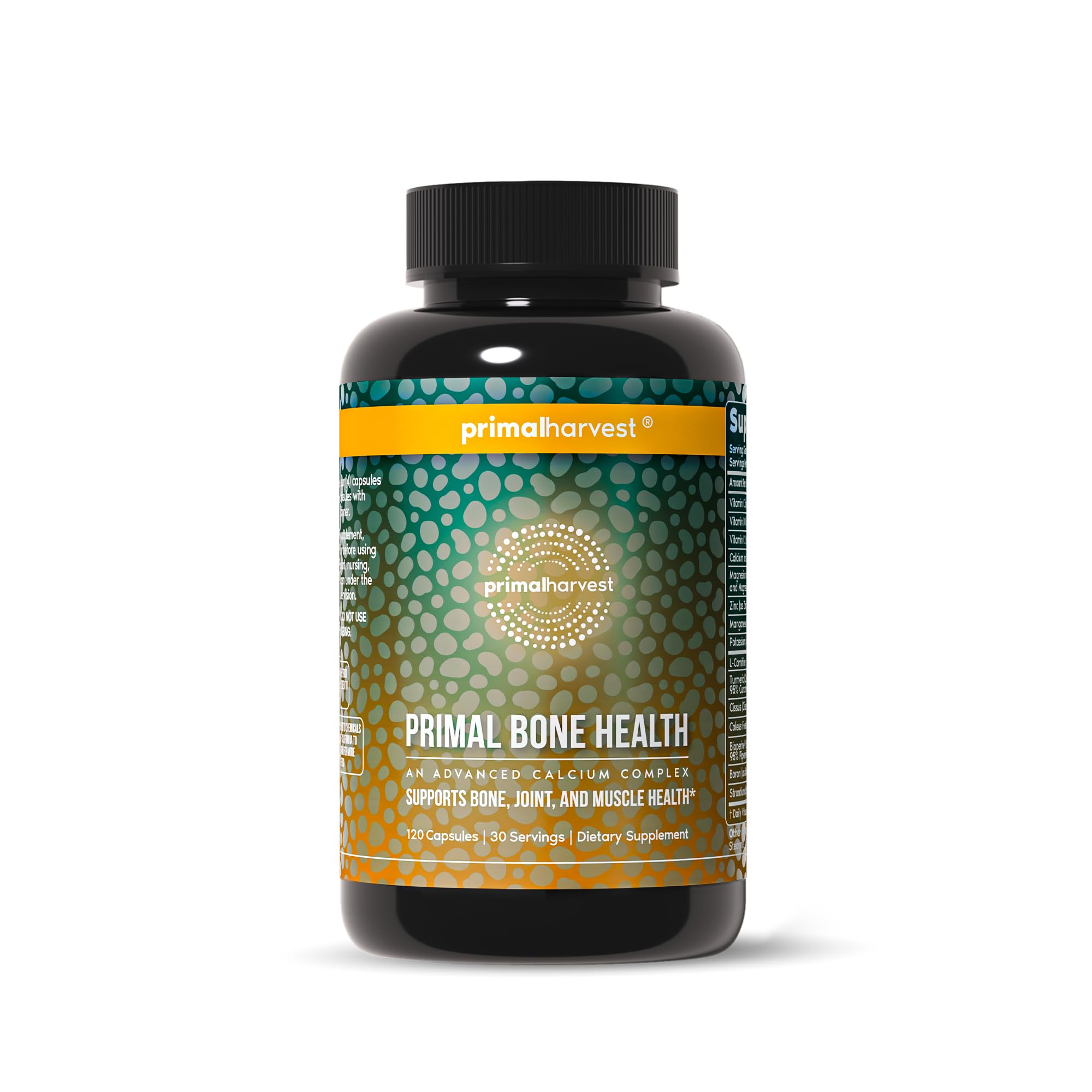 Primal Harvest Calcium Carbonate Supplement 200g front view