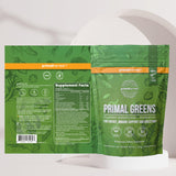Primal Harvest Chlorella Super Greens Powder with fresh greens