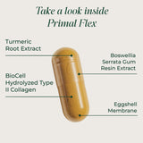Primal Harvest Collagen Joint Support Supplement 60 Capsules side view