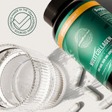 Primal Harvest Comprehensive Collagen Blend 120 Capsules opened bottle
