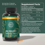 Primal Harvest Curcumin Supplement bottle side view