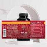Primal Harvest Liver Support Capsules back view with nutritional information
