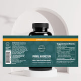 Primal Harvest Magnesium Supplement packaging details