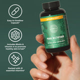 Primal Harvest Multivitamin bottle side view