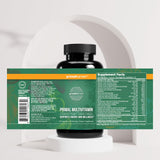 Primal Harvest Multivitamin with a measuring spoon