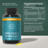 Primal Harvest Omega-3 Fish Oil Softgels packaging