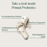 Primal Harvest Prebiotic Capsules bottle with label