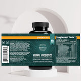 Primal Harvest Prebiotic Capsules with measuring spoon