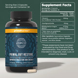 Primal Harvest Prebiotic Supplement 59g side view