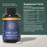 Primal Harvest Sleep daily supplement capsules with packaging