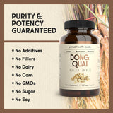 Primal Health Foods Dong Quai Herbal Supplement 236g side view