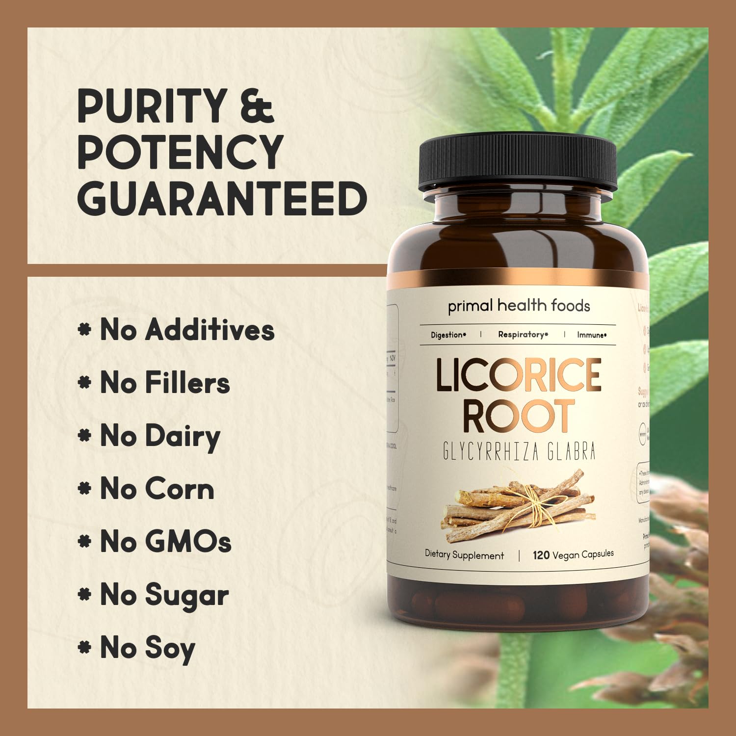 Primal Health Foods Licorice Root Powder ingredients list