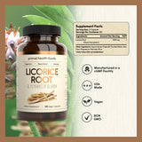 Primal Health Foods Licorice Root Powder packaging side view