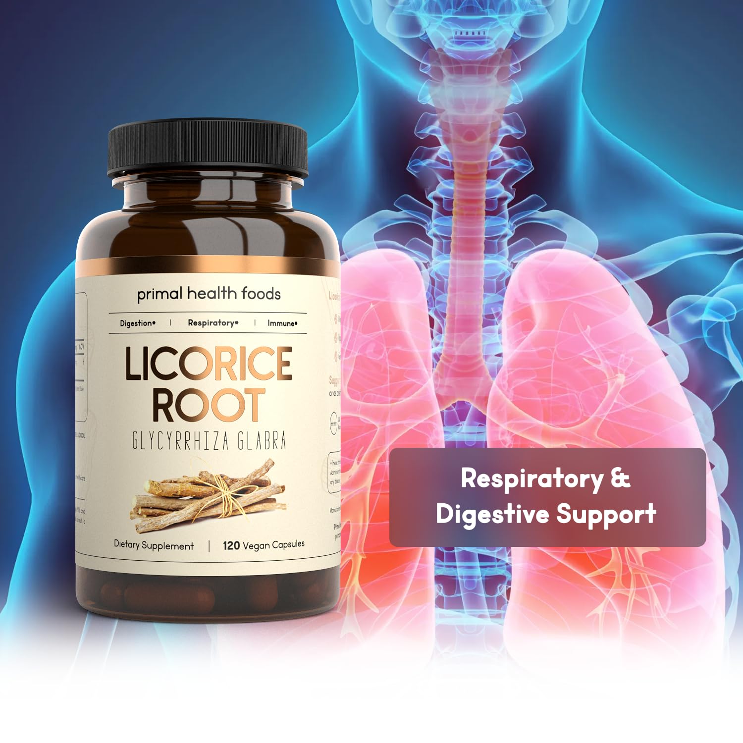 Primal Health Foods Licorice Root Powder resealable packaging