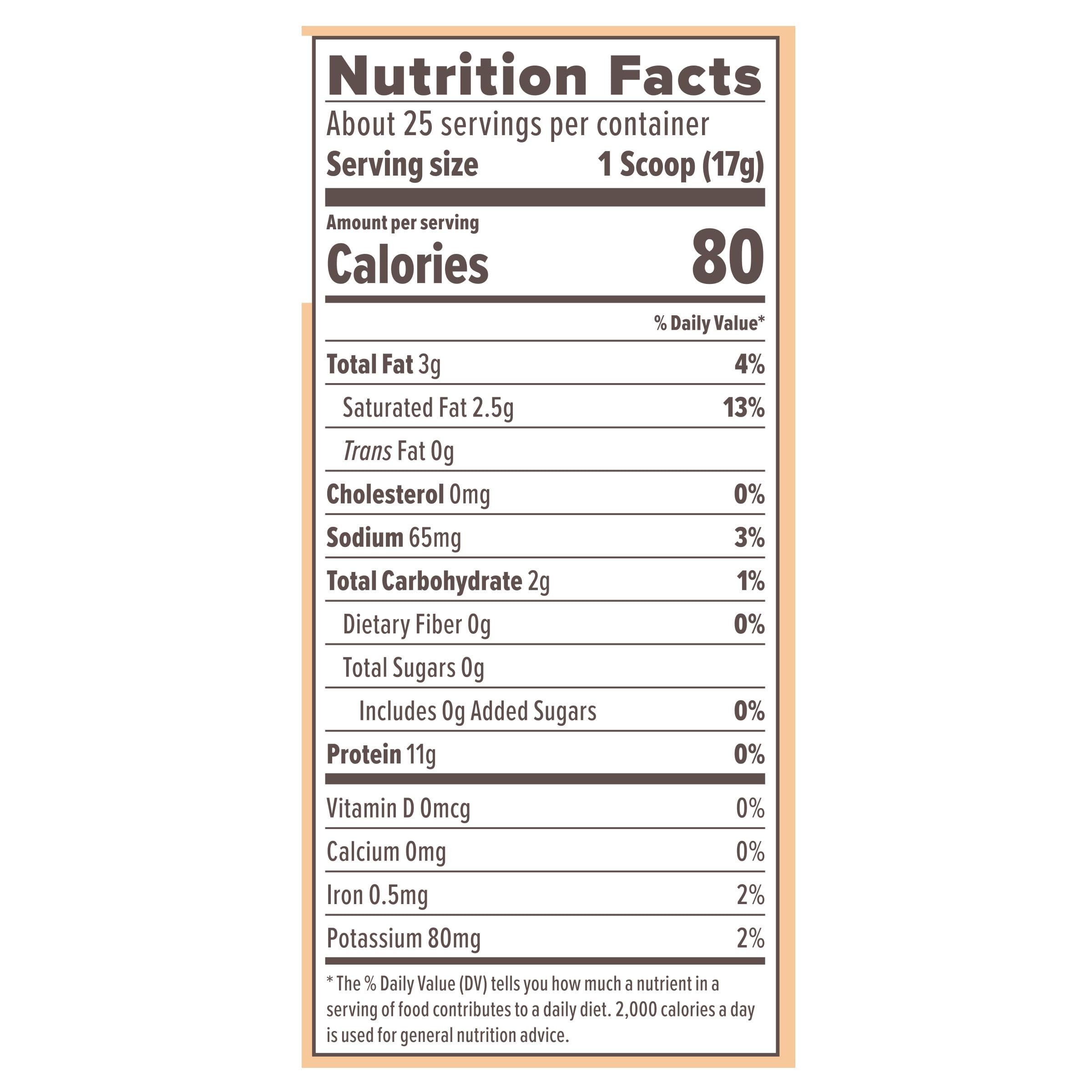 Primal Kitchen Peanut Butter Collagen Drink Mix packaging