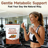 Primal Remedies Ceylon Cinnamon Softgels with a plant background
