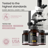 PrimeBiotics Shilajit Supplement bottle and capsules