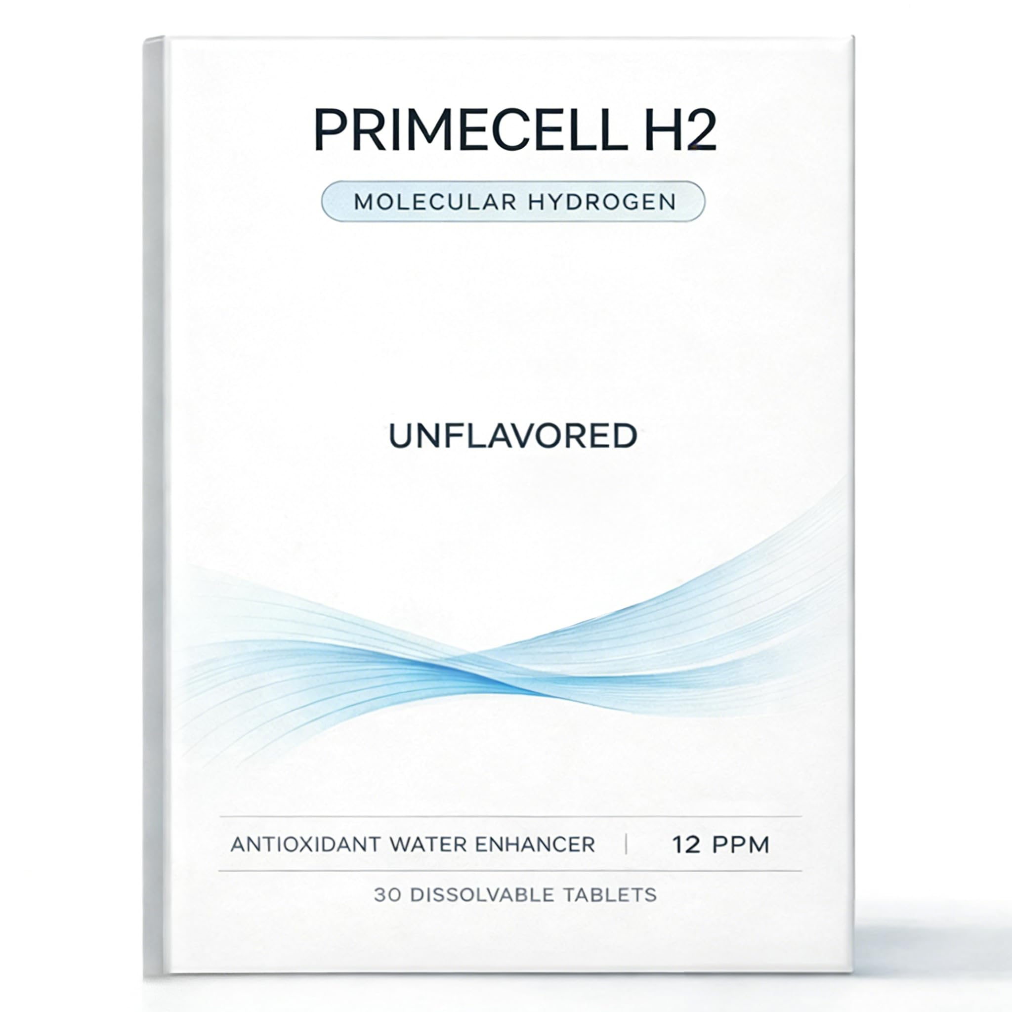PrimeCell H2 Molecular Hydrogen Effervescent Tablets front view