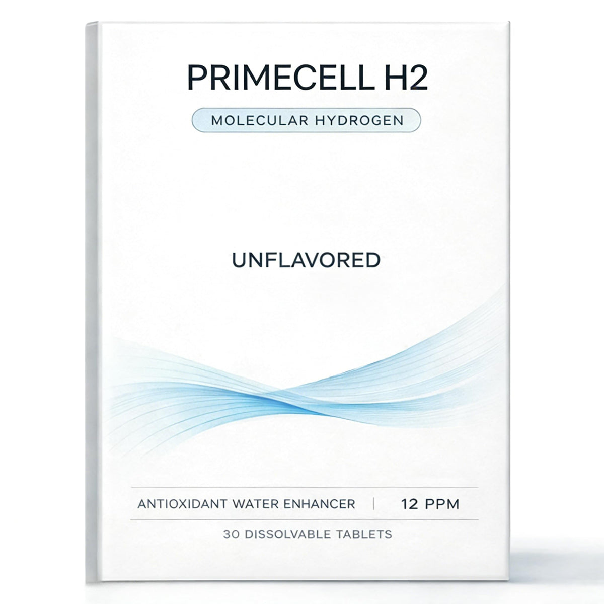 PrimeCell H2 Molecular Hydrogen Effervescent Tablets front view