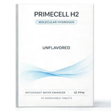 PrimeCell H2 Molecular Hydrogen Effervescent Tablets front view