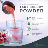 Primed Performance CherryPURE Montmorency Tart Cherry Powder 125g with measuring scoop