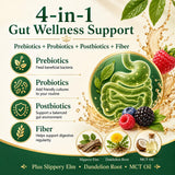 PRIMEHAVEN Kombucha Gummies back view with nutritional information