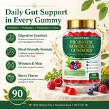 PRIMEHAVEN Kombucha Gummies side view showing gummy texture