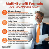 PrimeMD Berberine with Ceylon Cinnamon supplement facts panel