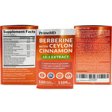 PrimeMD Berberine with Ceylon Cinnamon supplement in a lifestyle setting